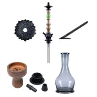 Кальян Karma Model 1.2 Walnut повна комплектація Green