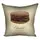 Подушка c принтом габардиновая Macaroon chocolat 50x50 (5P_SWE017)
