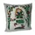 Подушка диванная с бархата Гуцулка 45x45 см (45BP_TR005)