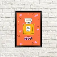 Постер в рамке Girl power 15x21 см (MT5_21M008_BL)