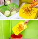 Пластиковый коврик-дуршлаг для раковины, зеленый