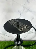 Сучасний кальян із нержавіючої сталі Sunpipe Forma 44 см – Blue Neon – мінімалізм, стиль та надійність в одному рішенні