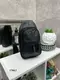 Натуральная кожа. Два отделения на молнии – черный мужской слинг с дополнительными карманами (1790-3)