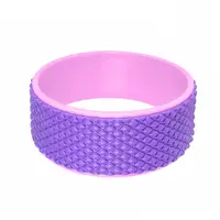 Колесо Dobetters Yoga DBT-Y2 Purple для йоги та фітнесу стретчинг ролик йога-кільце 32*13 см