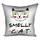 Подушка c принтом габардиновая Smelly cat 50x50 см (5P_DR013)
