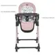 Стульчик для кормления El Camino ME 1037-B CRYSTAL (rose gold)