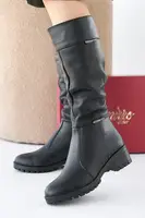 Женские ботинки кожаные зимние черные Emirro 390 (36)