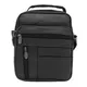 Мужская кожаная сумка Borsa Leather K16683-2bl-black