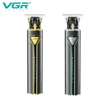 Триммер VGR V-009 с 4 насадками LED (Золотой)