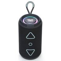 Колонка портативная Bluetooth T&G TG656 black черная