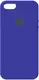 Чехол-накладка TOTO Silicone Case Apple iPhone 5/5s/SE Royal Blue