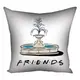 Подушка c принтом габардиновая Friends 40x40 см (4P_DR003)