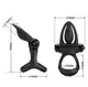 Эрекционное вибро кольцо Pretty Love - Vibration Cock Ring, 10 vibration functions Black