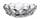 Фруктовница хрустальная Bohemia Lunar 60303/00410/330 33 см