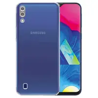 Силиконовый чехол для Samsung Galaxy M10 - Прозрачный (с заглушками)