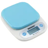 Електронні кухонні ваги з чашею на 7 кг Matarix MX-403 Blue (12248)