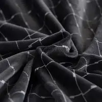 Чохол на крісло велюровий Homytex Темно-сірий