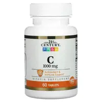 Витамины и минералы 21st Century Vitamin C 1000 mg, 60 таблеток