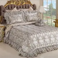 Покрывало c кружевом Diamond Evelina AR-A107049 270X265 см