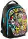 Молодежный рюкзак с абстракцией PASO 21L BDD-367 черный