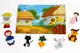 Развивающая игра из фетра "Сказка "Репка"
