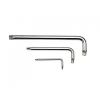 Ключ Г-подібний TORX довгий з отвором T10H