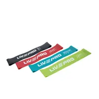 Набор фитнес резинок 4шт LivePro RESISTANCE LOOPS BANDS