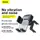 Держатель BASEUS Easy Control Clamp Car Mount Holder (Applicable to Round Air Outlet) |4.7-6.7"| (SUYK000201)