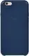 Чехол-накладка TOTO Leather Case Apple iPhone 6/6S Blue