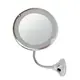 Гибкое зеркало на присоске с 10x увеличением и подсветкой LED MIRROR 10X