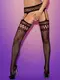 Garter S214 колготы черные Obsessive S/L