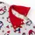 Новогоднее боди с высокой горловиной и начесом с пингвинами Christmas penguin