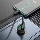 Адаптер автомобильный Hoco Level car charger Z49B |1USB/1Type-C, 38W/3A, PD/QC|