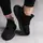 Кроссовки женские Fashion Taz 3556 40 размер 25,5 см Черный