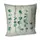 Подушка диванная с бархата Plant 45x45 см (45BP_FLORA020)