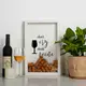 Рамка копилка "Don`t cry drink wine" для пробок, Белый, английский