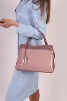 Сумка женская розовая код 7-103