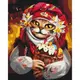 Картина по номерам "Пасхальная кошка" © Марианна Пащук BS53428  Brushme 40х50 см