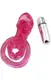 Эрекционное кольцо Pink Erection с вибрацией цвет розовый