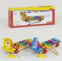 Деревянная игра Ксилофон-каталка (С 39423)