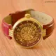 Женские часы Forsining Diamond Red Skeleton