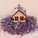 Снег искусственный Novogod'ko 974179 80 г разноцветный