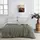 Постельное белье со льна Lotus Home - Karlin stripe linen хаки евро
