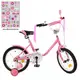 Велосипед детский Profi Flower Y1681 розовый