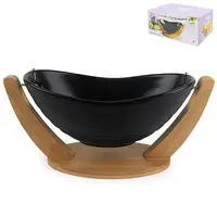 Фруктовница Stenson BlaСk СlassiС MС-3651-14 35х19х17 см