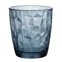 Стакан низький Bormioli Rocco Diamond Ocean Blue 302259-M-02321990 390 мл синій