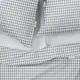 Семейная постель с простыней на резинке HOUNDSTOOTH