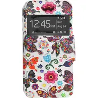 Чохол-книжка TOTO Book Universal cover Picture with window 4.0'-4.5' Light Butterfly