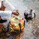 Складной контейнер для воды из ПВХ Naturehike NH20SJ040, 20л, прозрачный
