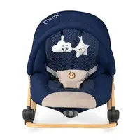 Шезлонг-гойдалка MoMi LUMIWOOD Blue Navy